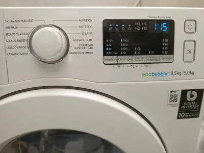 Lavadora secadora Samsung EcoBubble 8.5kg - miniatura 4