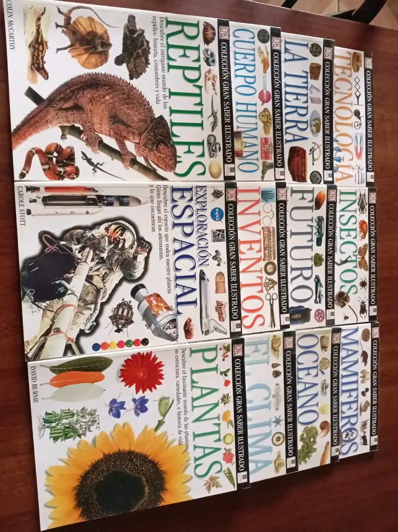 Colección de libros Gran Saber Ilustrado DK - 1