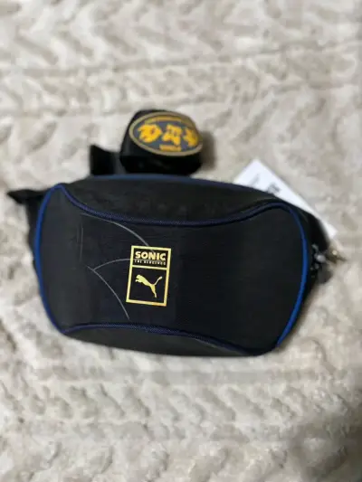Riñonera Puma Sonic The Hedgehog negra - miniatura 2