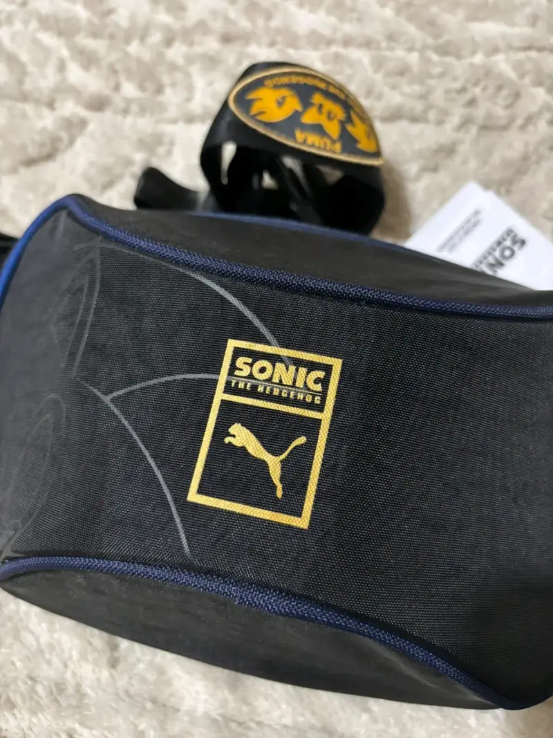 Riñonera Puma Sonic The Hedgehog negra - 3
