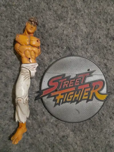 Ryu Street Fighter Resaurus Capcom 1999 Original - miniatura 1