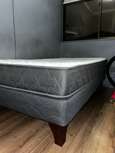 Cama plaza y media con base nueva - miniatura 2