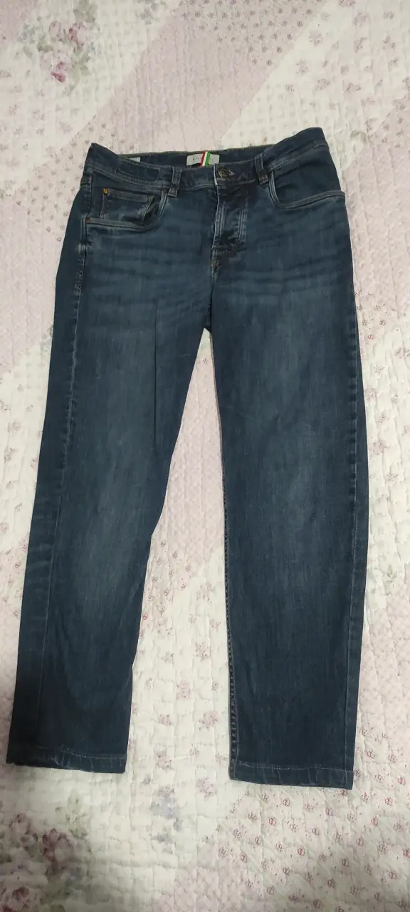 Jeans de mezclilla azul Bugatti para hombre 40 - 1