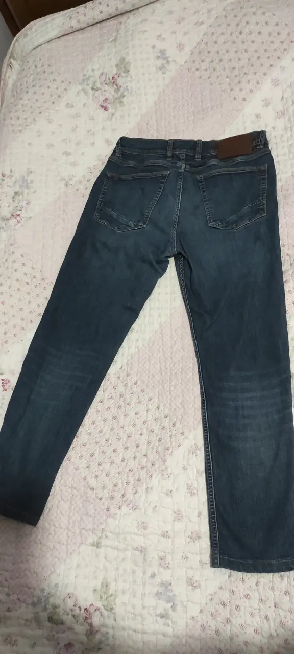 Jeans de mezclilla azul Bugatti para hombre 40 - 2