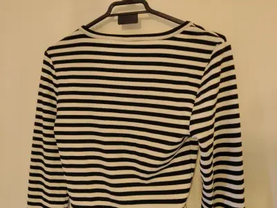 Polera de rayas blancas y negras Index - miniatura 5