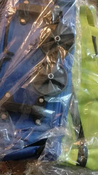 Bolsa de carrito de compras plegable verde - miniatura 4