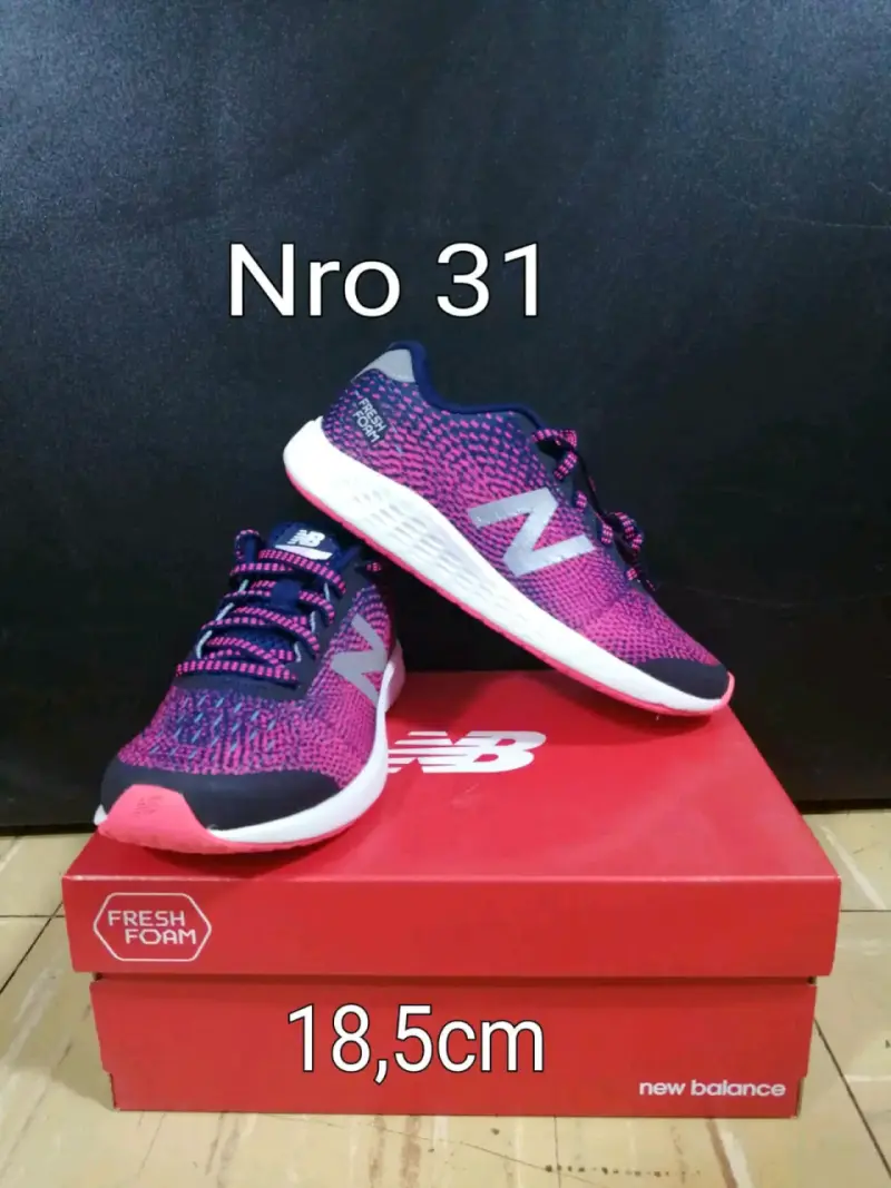 Zapatillas New Balance Fresh Foam Niño Talla 31