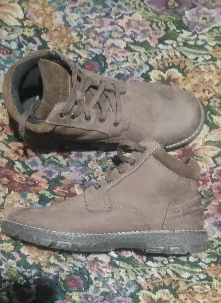Zapatos de cuero marrón para hombre - 2