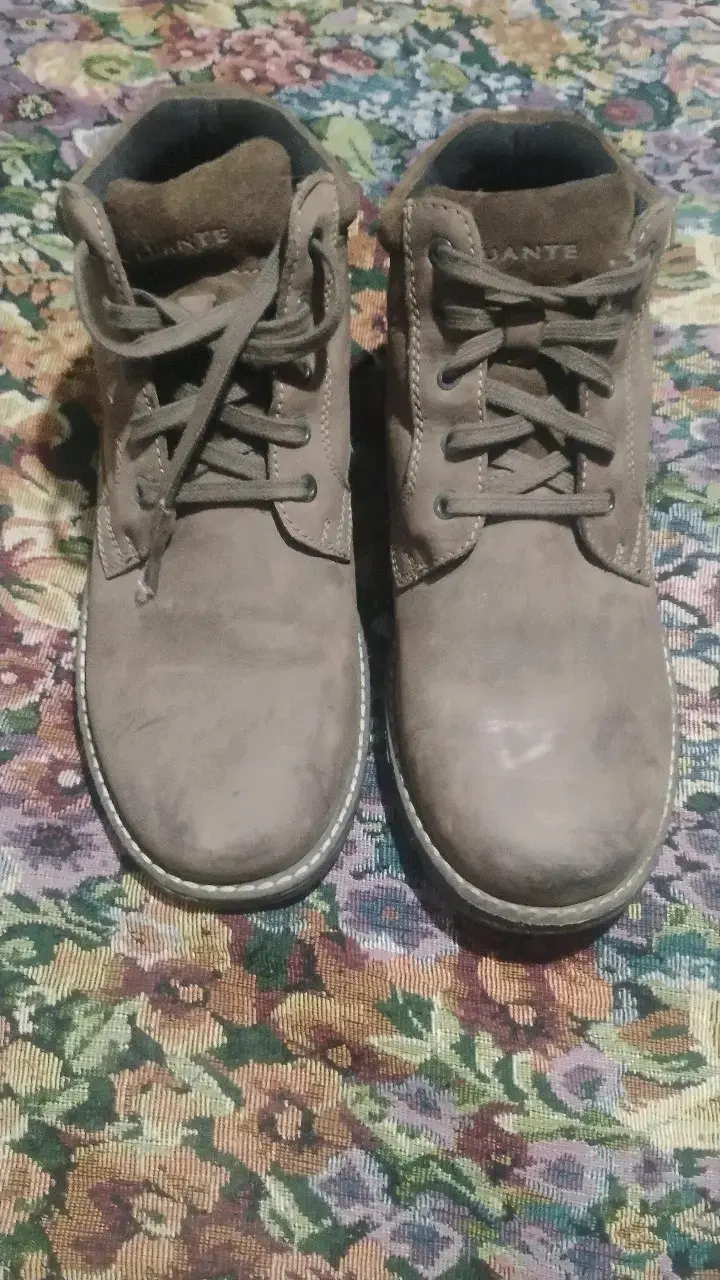 Zapatos de cuero marrón para hombre - 3