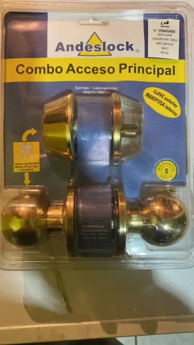 Combo de cerradura Andeslock para acceso principal - miniatura 1
