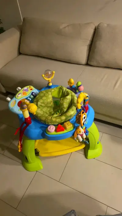 Centro de actividades para bebé multicolor - miniatura 2
