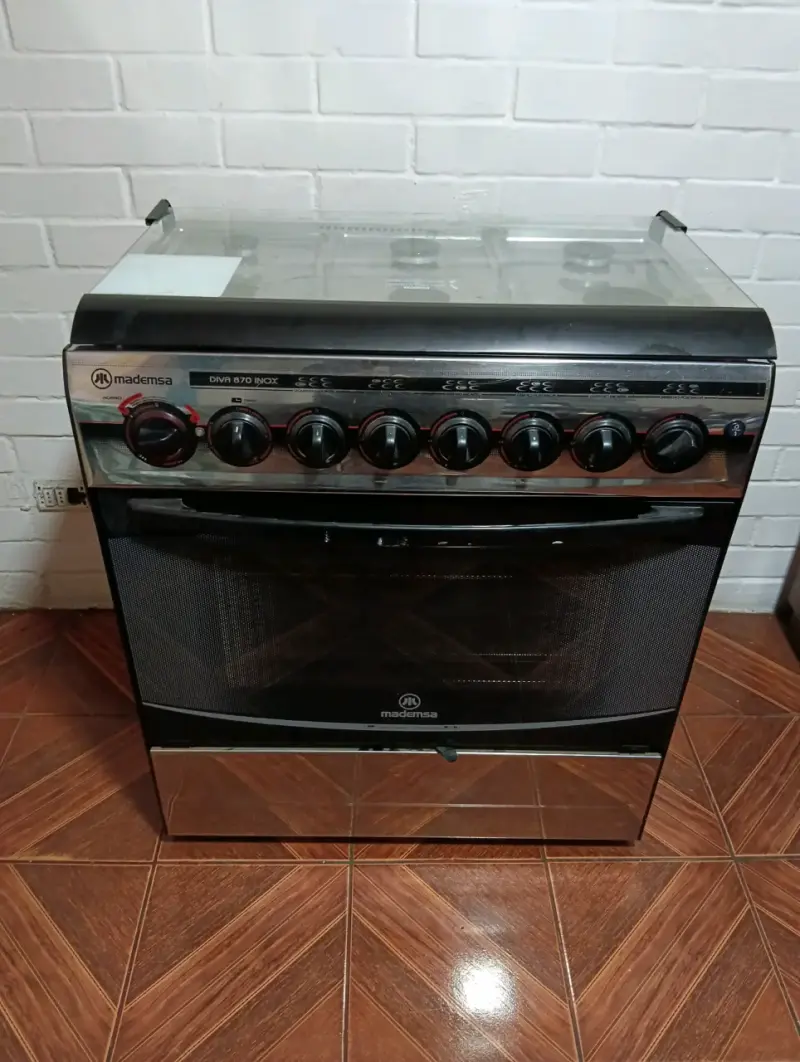 Cocina a gas Mademsa Diva 870 Inox