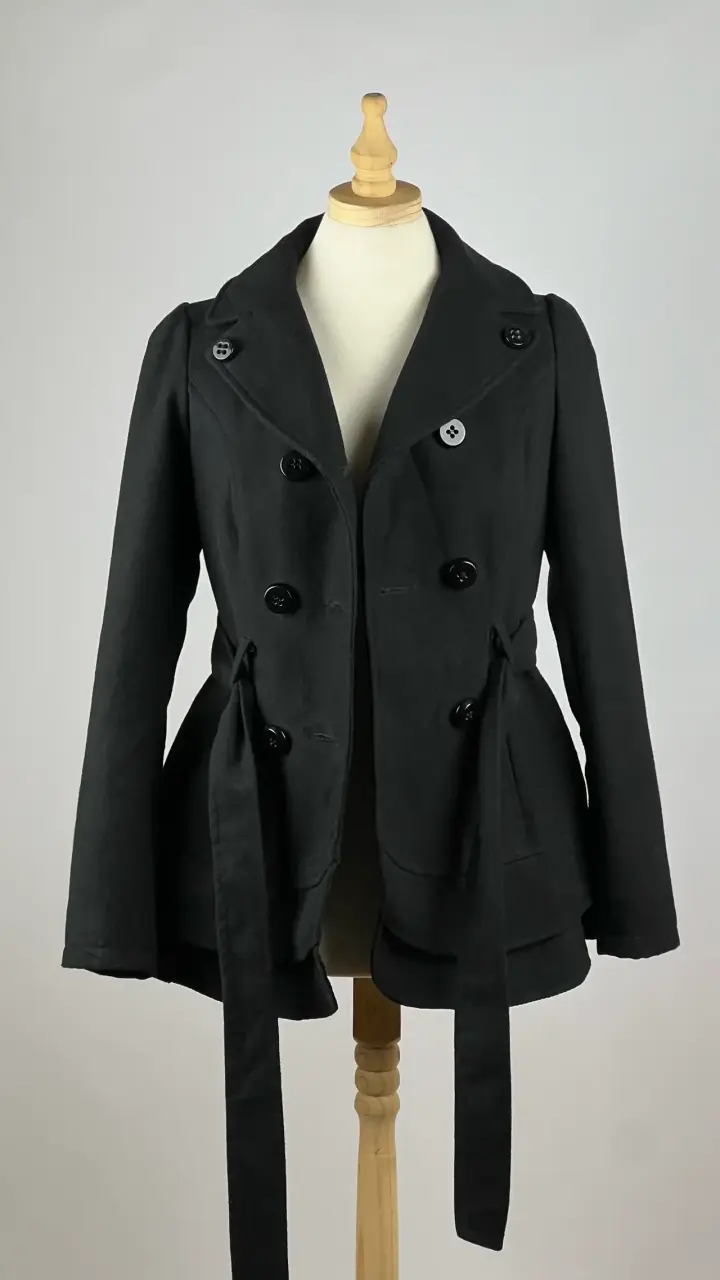 Abrigo negro Celebrity Pink - Talla XS - 2