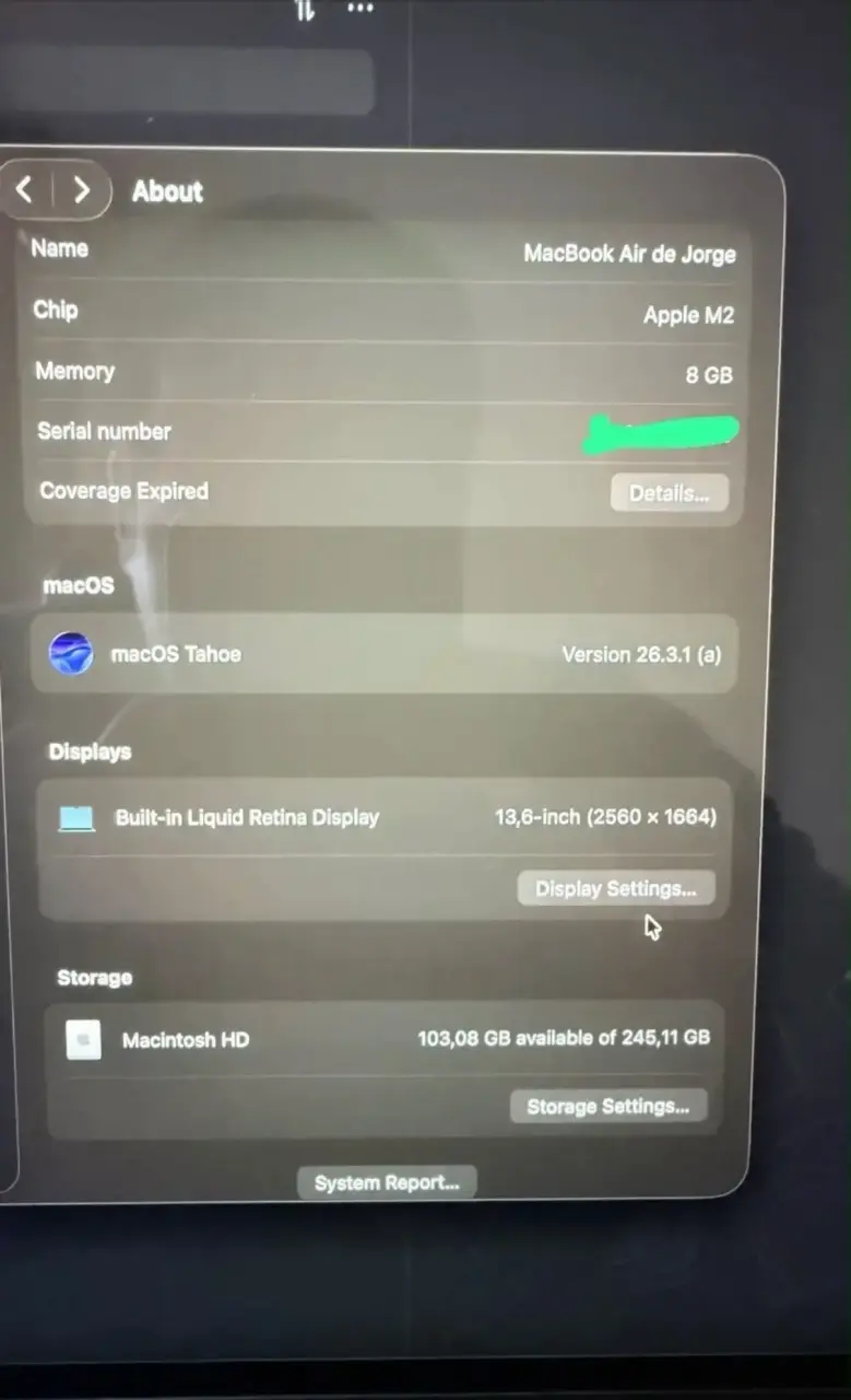 MacBook Air M2 13 pulgadas 256 GB - 5