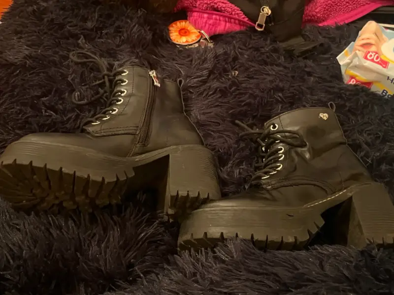 Botines de cuero negro  Cmoran talla 35 - 2