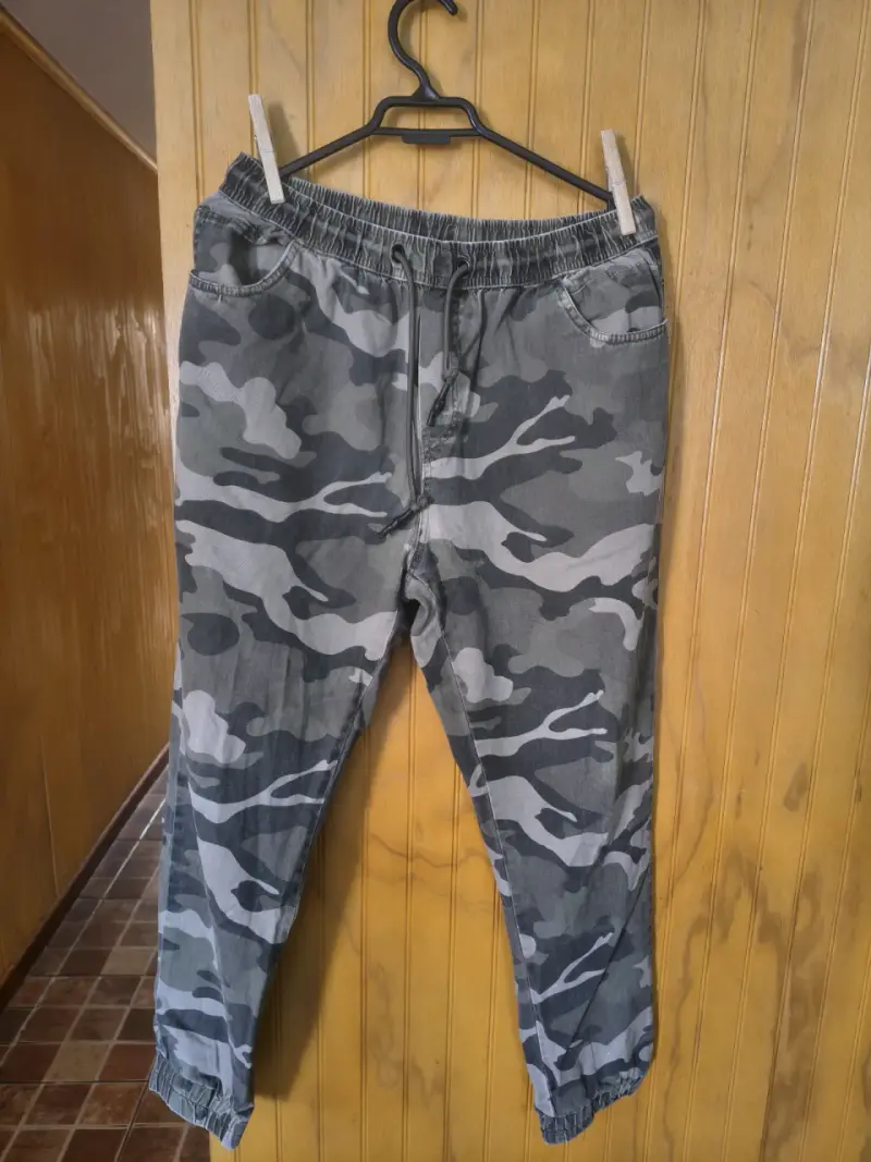 Pantalones jogger camuflados para hombre - 1