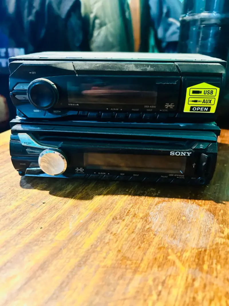 Radios para auto Sony con USB y AUX