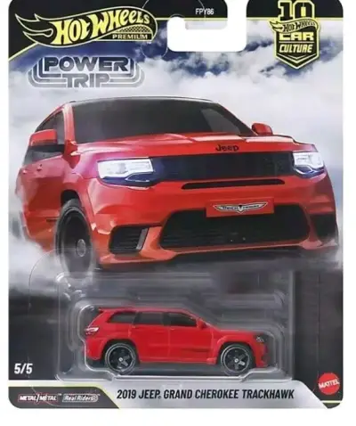 Hot Wheels Jeep Grand Cherokee Trackhawk 2019 - miniatura 1