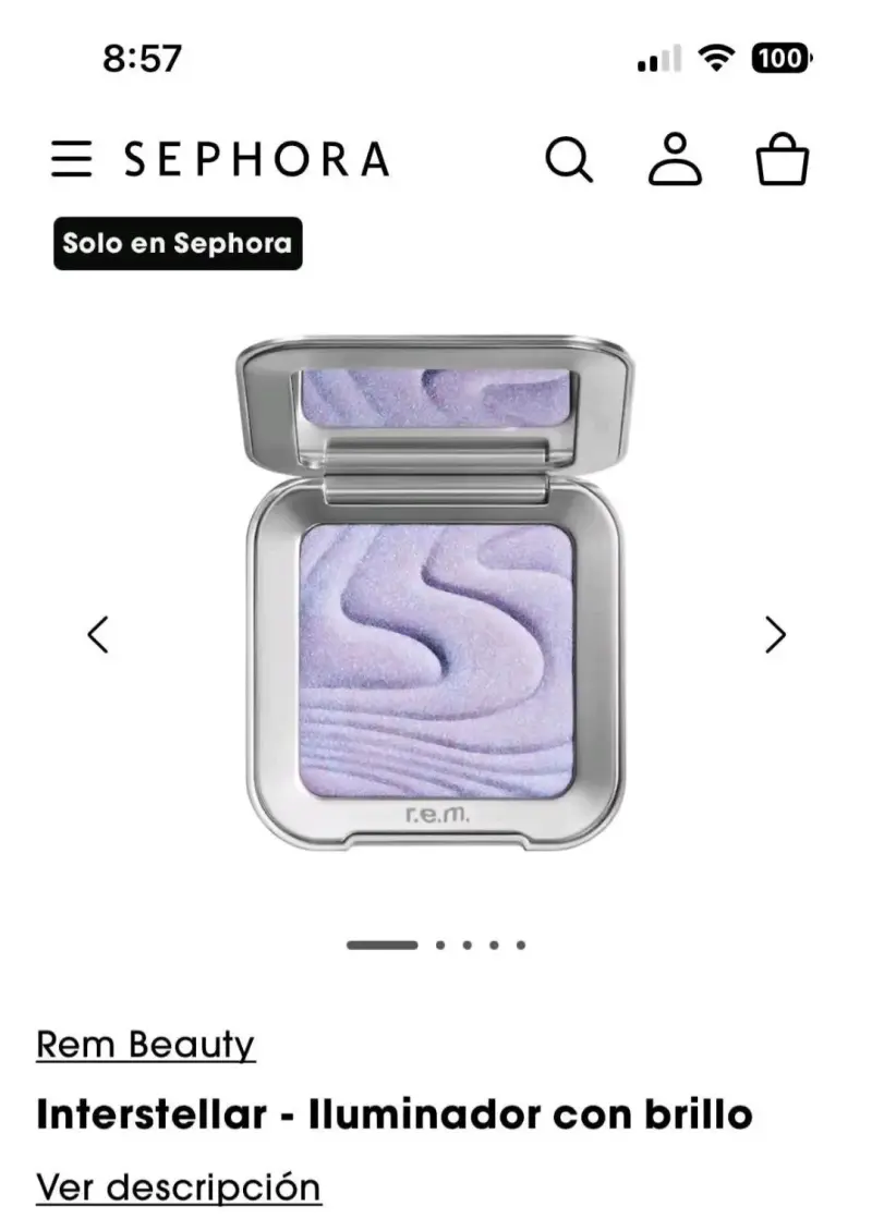 Iluminador Interstellar Miss Neptune de R.E.M. Beauty - 2