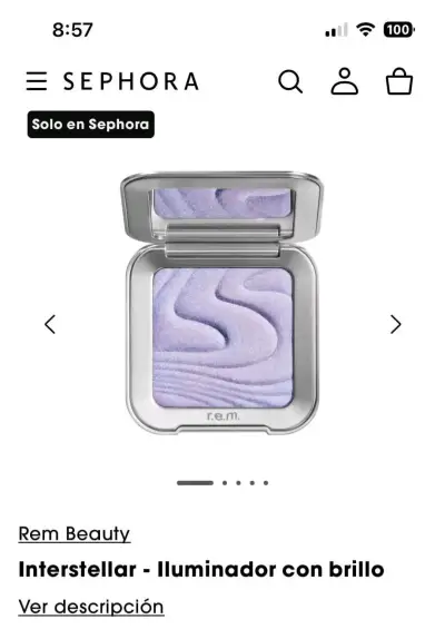 Iluminador Interstellar Miss Neptune de R.E.M. Beauty - miniatura 2