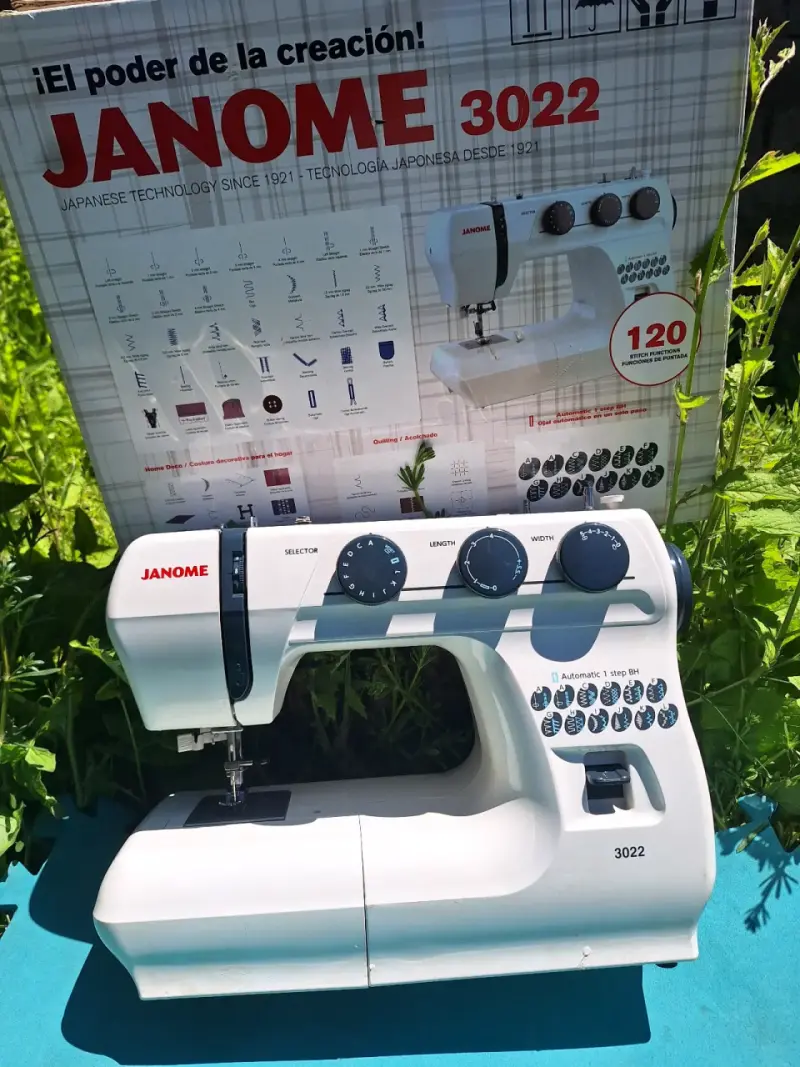 Máquina de Coser Janome 3022 con Caja - 5