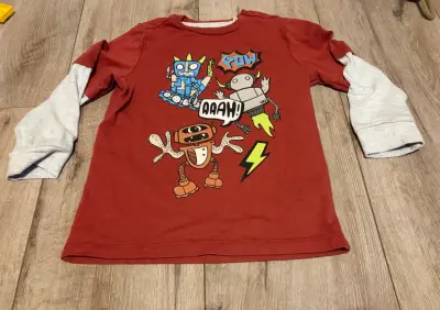 Polera manga larga talla 3 - miniatura 1