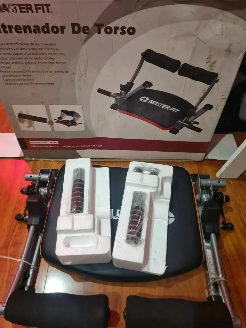 Entrenador de torso Masterfit con accesorios - 2