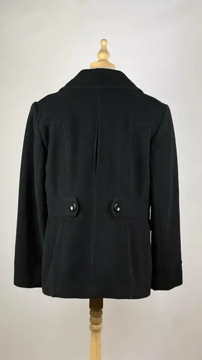 Abrigo negro St. John’s Bay - 61% Lana - Talla L - miniatura 4