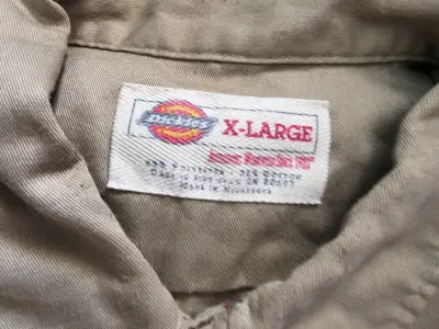 Camisa de trabajo gris Dickies talla XL - miniatura 2