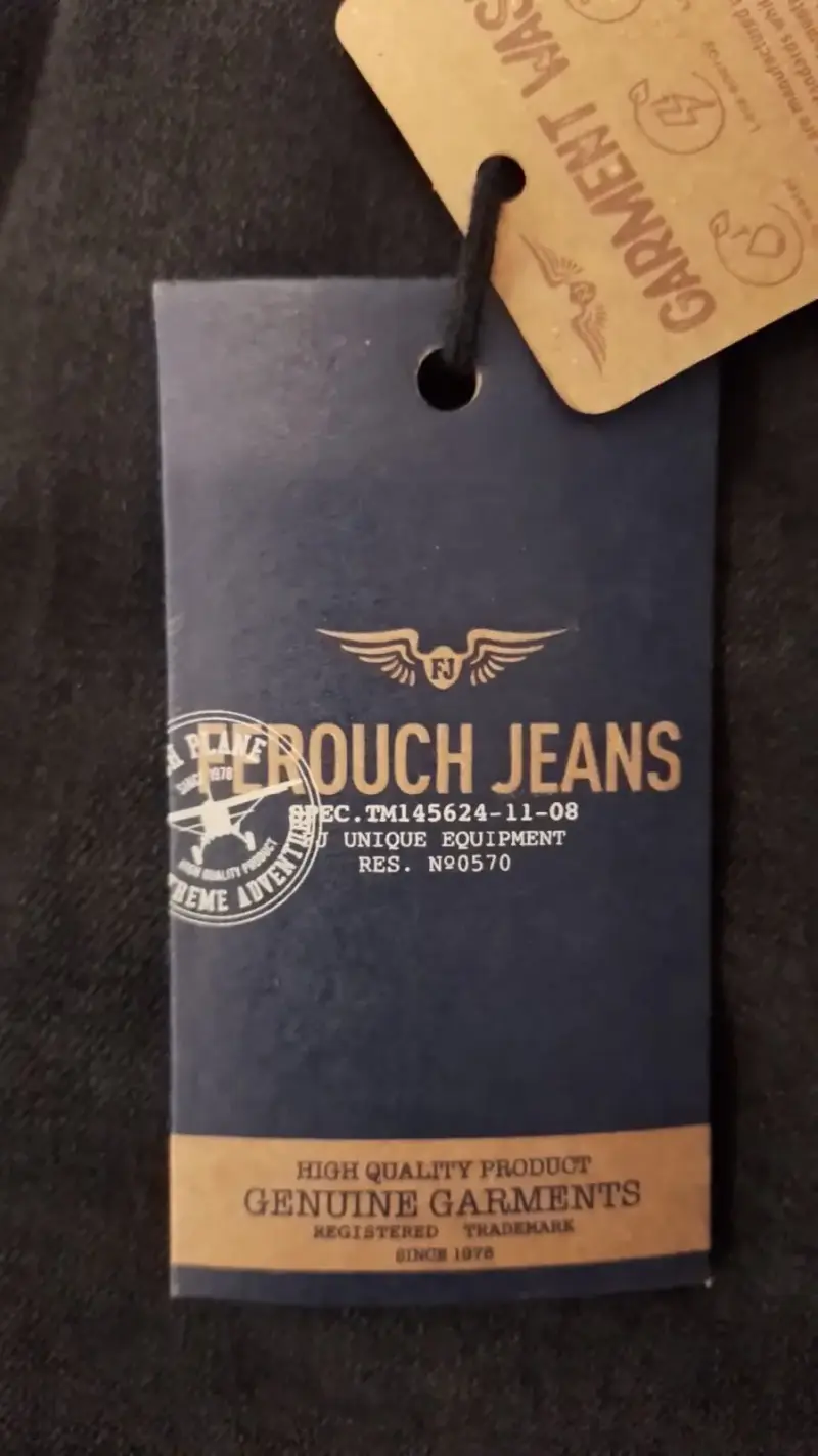 Jeans negros regular fit Ferouch - 3