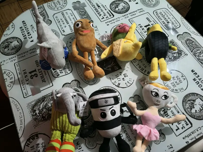 Set de peluches Brainrot