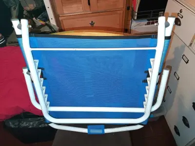Respaldo ajustable para cama azul - miniatura 3