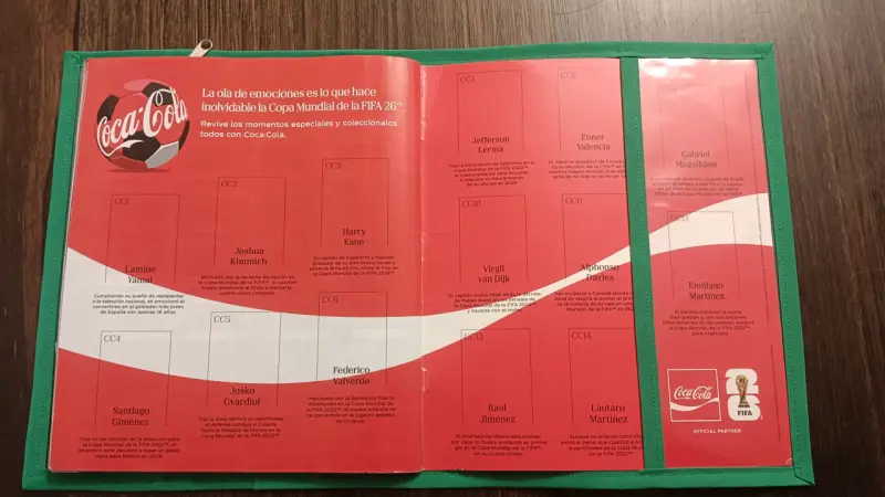 Forro de Álbum  Panini Copa Mundial FIFA 2026 - 2