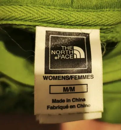 Polerón verde The North Face para mujer - miniatura 3