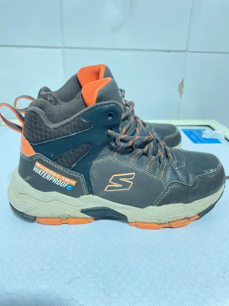 Botas de senderismo impermeables Skechers marrón - 2