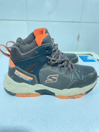 Botas de senderismo impermeables Skechers marrón - miniatura 2