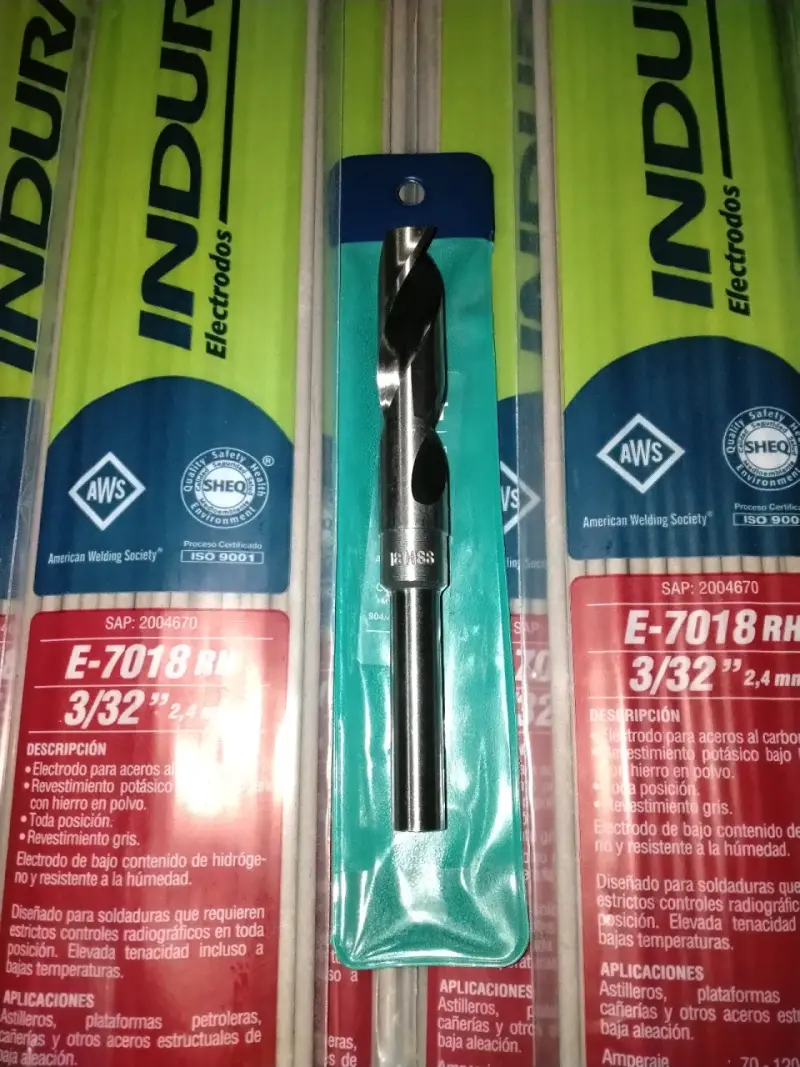 Electrodos de soldadura Indura E-7018 RH 3/32" - 1