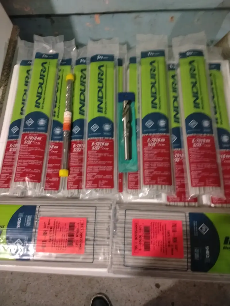 Electrodos de soldadura Indura E-7018 RH 3/32" - 2