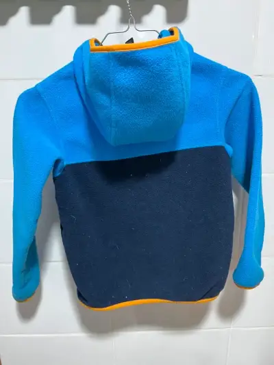 Chaqueta polar azul y amarilla Patagonia Synchilla XS - miniatura 2