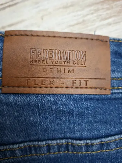 Jeans Federation Rebel Youth Cult Flex-Fit - miniatura 4
