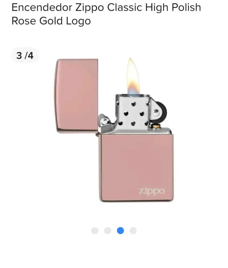 Encendedor Zippo Classic Rose Gold - 1