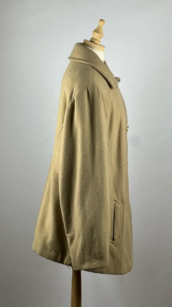 Abrigo beige Croft & Barrow - 80% Lana - Talla XXL - 3