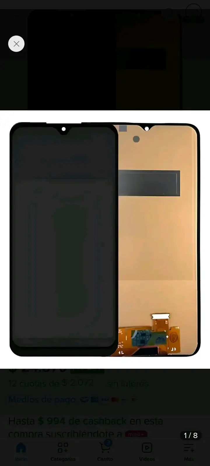 Pantalla samsung A16 - 1