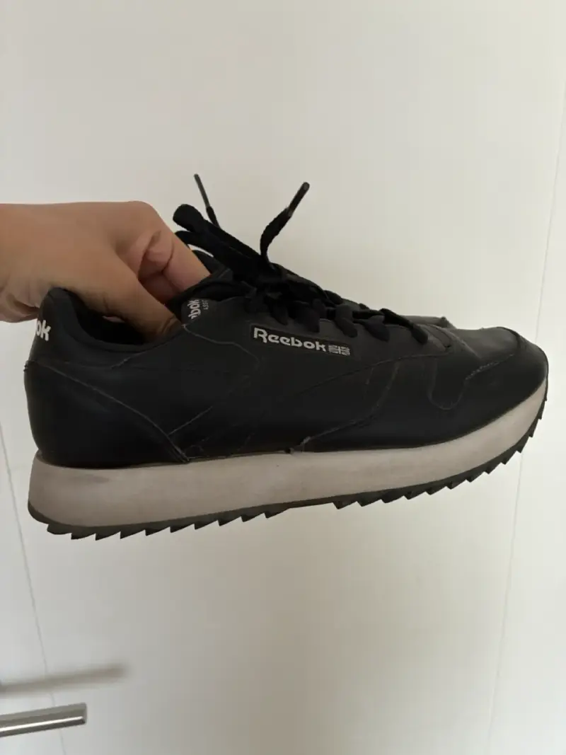 Zapatillas negras Reebok Classic Leather para hombre - 2