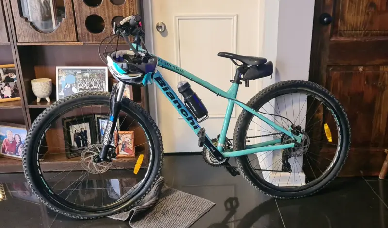 Bicicleta de montaña Bianchi Aggressor verde - 2