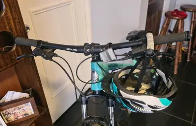 Bicicleta de montaña Bianchi Aggressor verde - miniatura 4