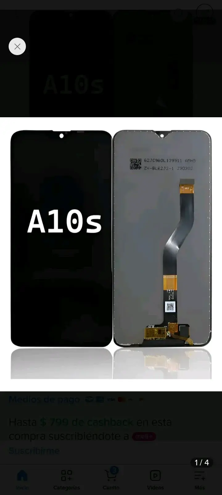 Pantalla de Repuesto para Samsung A10s - 1