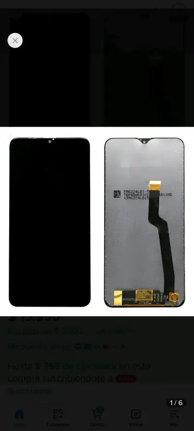 Pantalla de Repuesto para Samsung A10s - miniatura 2