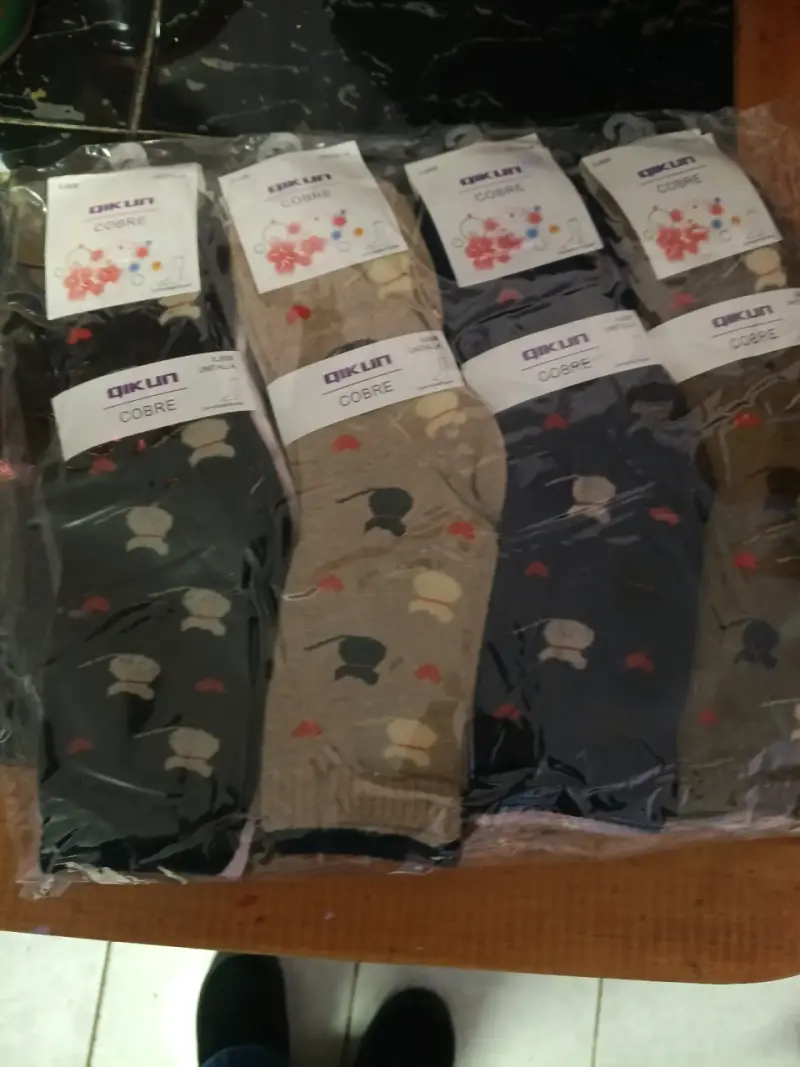 Pack de calcetines de cobre Qikun y WellSense - 2