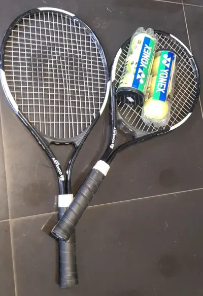 Set de Raquetas de Tenis Artengo con Pelotas Yonex - miniatura 2